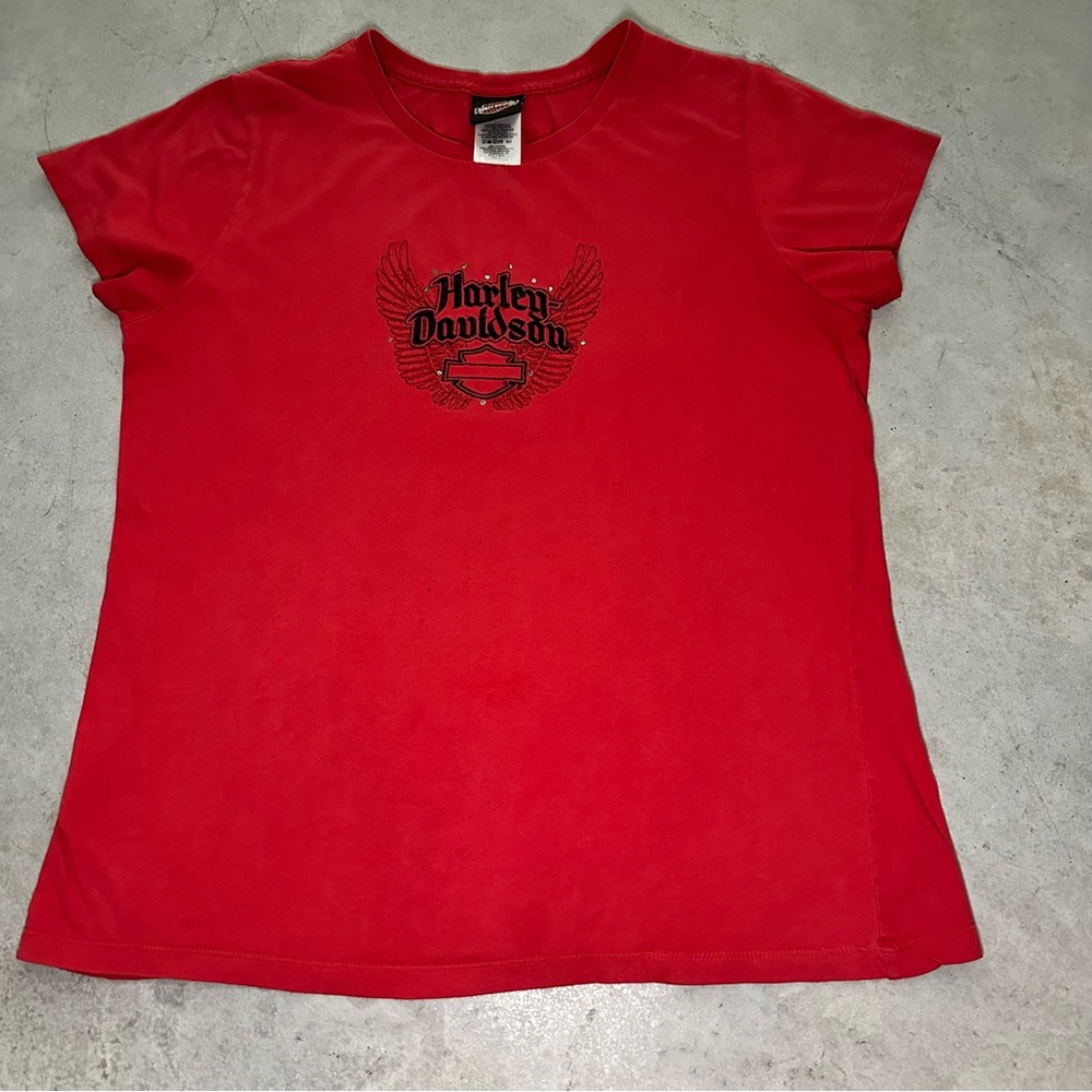 Harley-Davidson Vibrant Red Tee